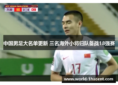中国男足大名单更新 三名海外小将归队备战18强赛
